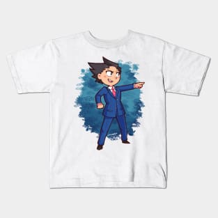 Phoenix Wright ~ Objection! Kids T-Shirt